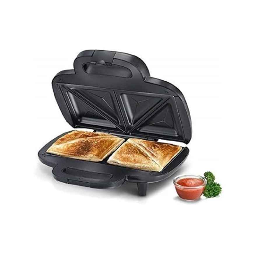 Kenstar SNACKY 750W Sandwich Toaster with Durable Die Cast Aluminium Plates,Power Indicators-Black