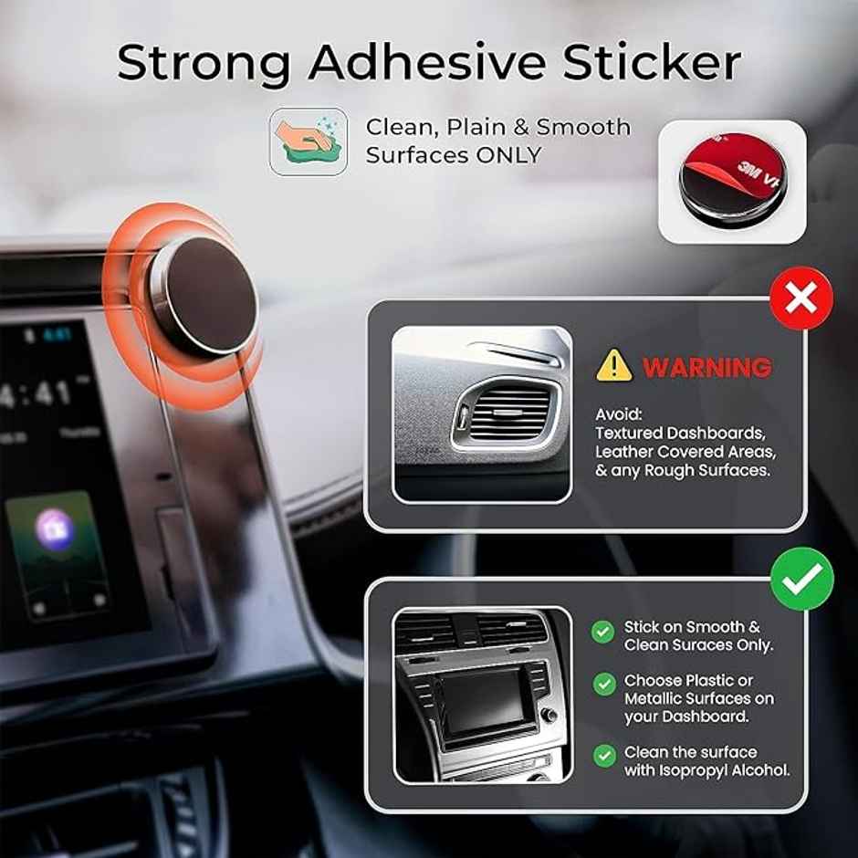 Park+ Car magent round