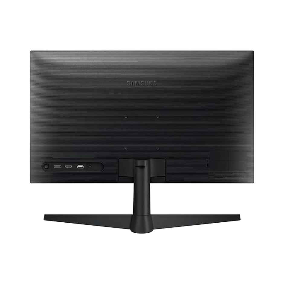 Samsung 24-inch (60.46cm) FHD, IPS, 100 Hz, 1920 x 1080 Flat Monitor, Bezel Less Design, AMD FreeSync, Flicker-Free, HDMI, Display Port (LS24C330GAWXXL - Black