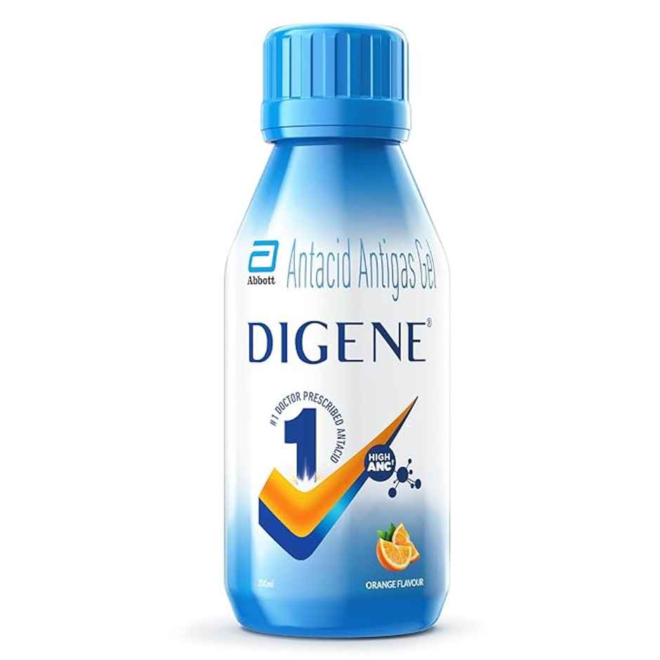 Digene Orange Flavour Sugar Free Gel 