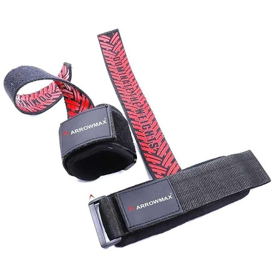 Arrowmax Deadlift Wrist Strap For Weightlifting