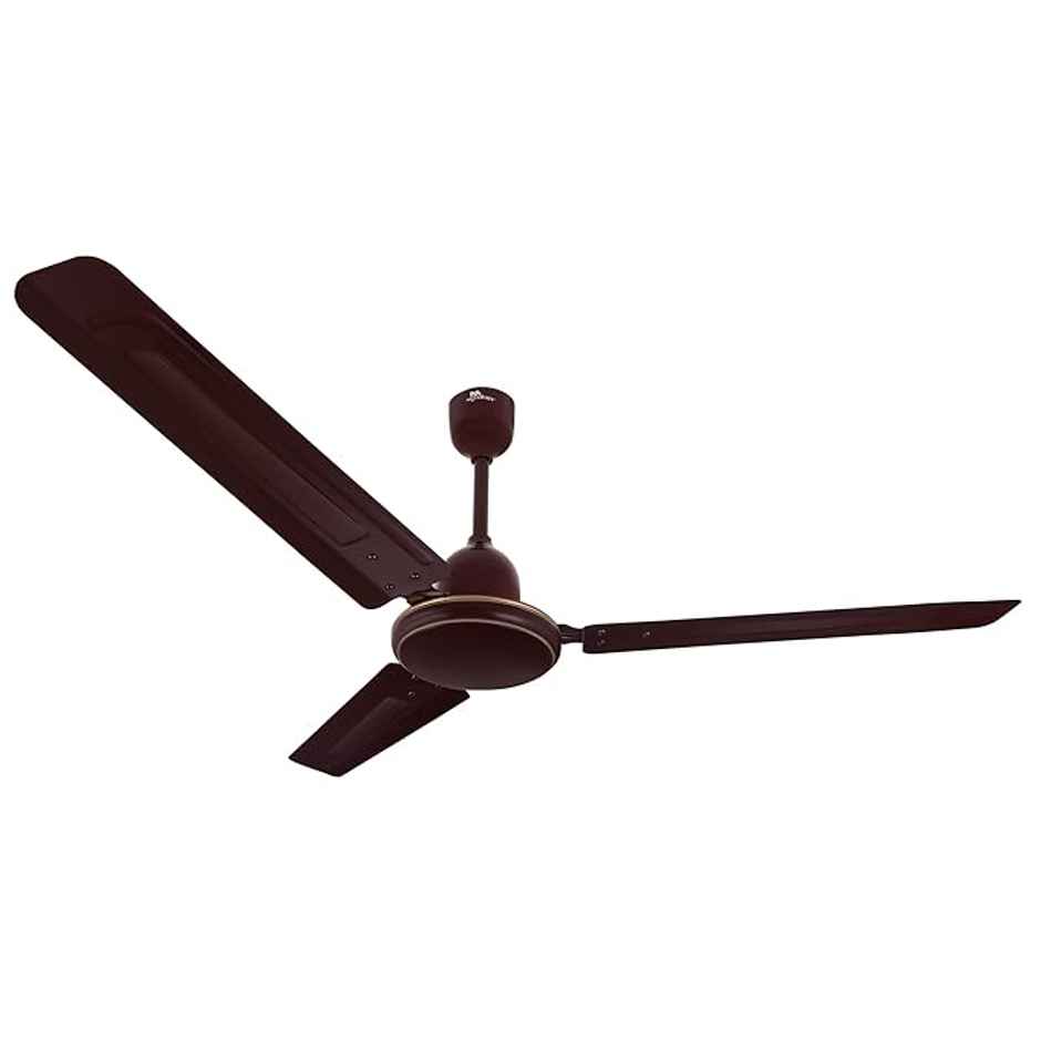RR Signature Morpheus Ceiling Fan, 1200mm, Star-Rated BEE Certified, High Speed, Brown