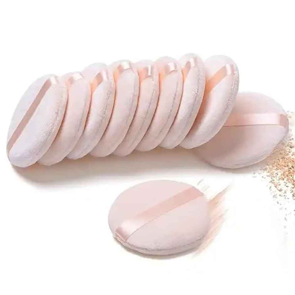 Bronson Professional Round Powder Puff Beauty Blender Makeup Sponge Applicator