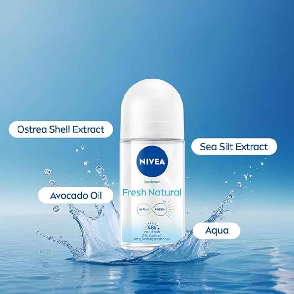 Nivea Women Fresh Natural Deo Roll On
