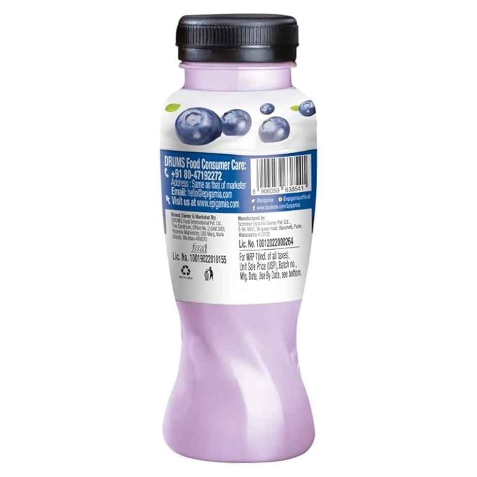 Epigamia Greek Yogurt Blueberry Smoothie Combo