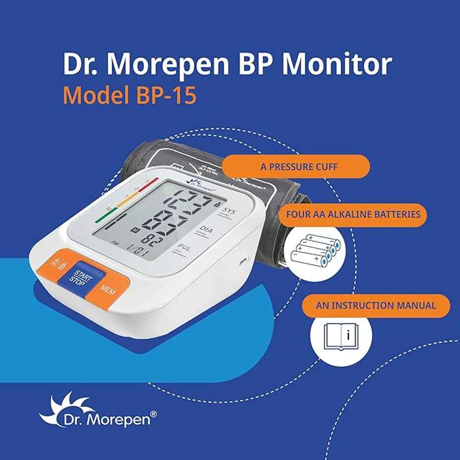 Dr Morepen Blood Pressure Monitor BP-15 Device