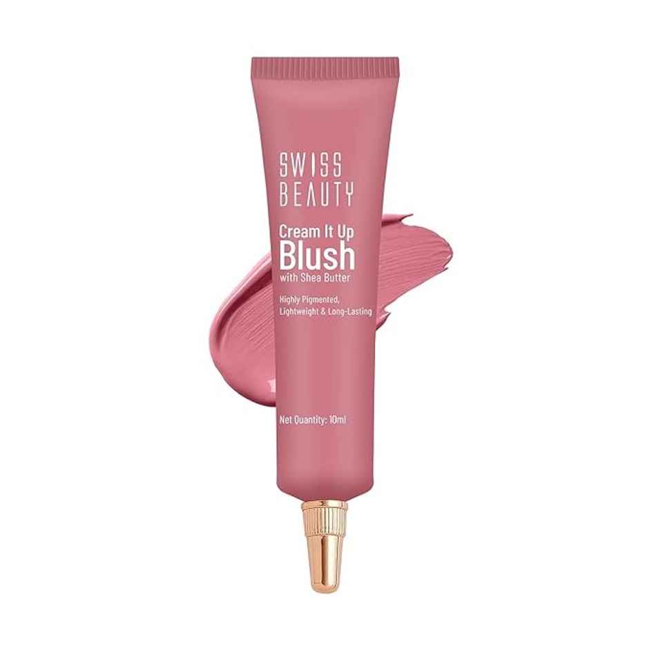 Swiss Beauty Cream It Up Blusher With Shea Butter - 5 Cheek-o-pink