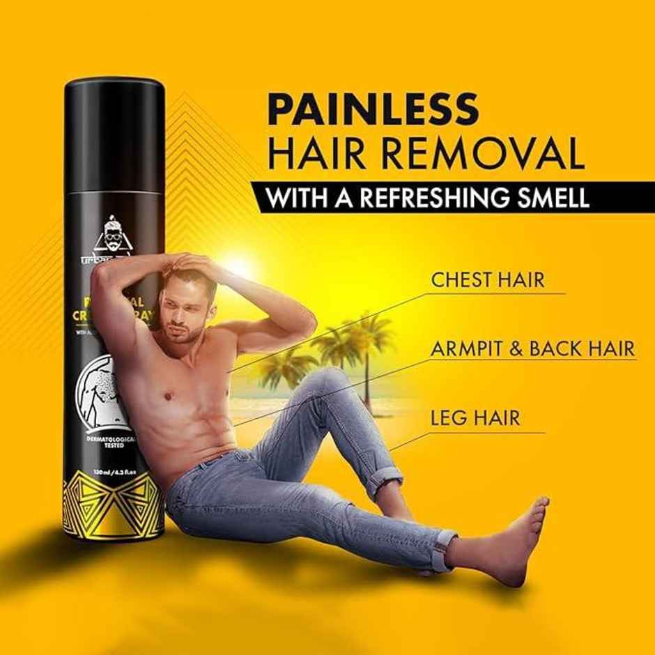 Urban Gabru Hair Removal Cream Spray For Men
