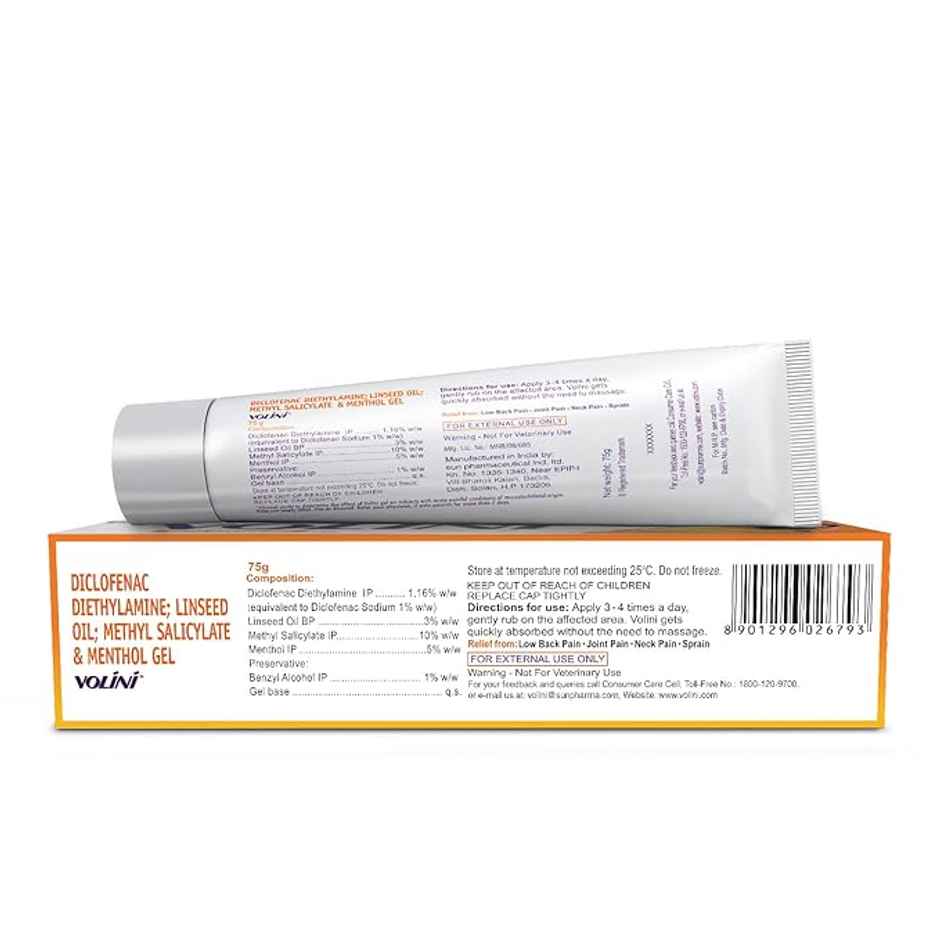Volini Pain Relief Gel 75g