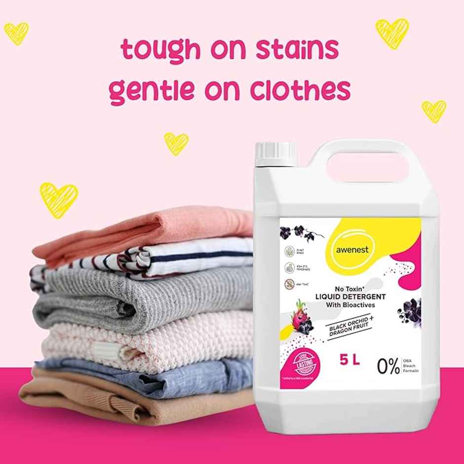 Awenest Certified Toxin-Free Natural Detergent Liquid