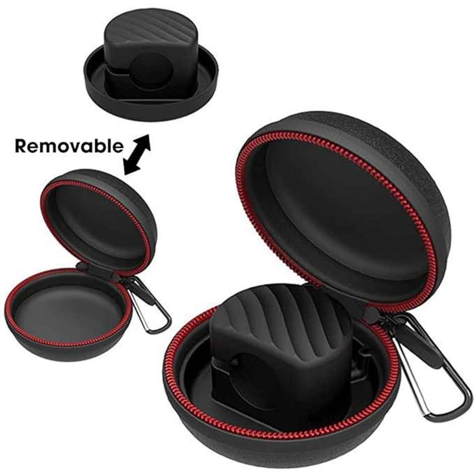 Sounce Portable Carrying Waterproof Hard Protective iWatch Storage Box Case Cover Compatible for Apple Watch Series Ultra/8/SE2/7/6/SE/5/4/3/2/1 (49mm, 45mm, 44mm, 42mm, 41mm, 40mm, 38mm-Black