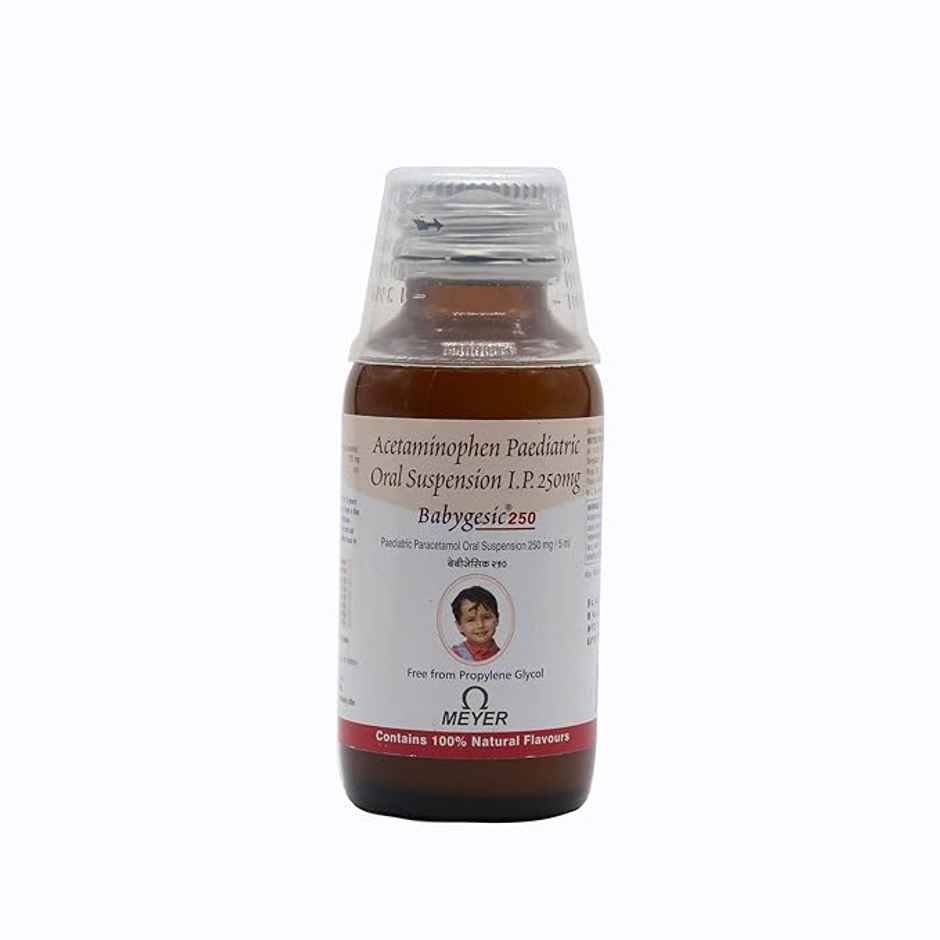 Babygesic 250 Oral Suspension