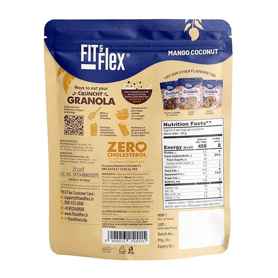 Fit & Flex Granola Mango Coconut