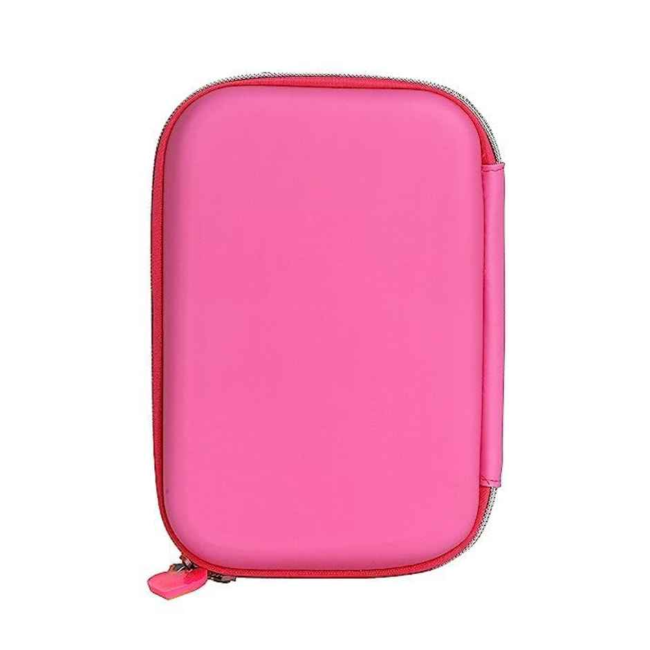 Chrome Big Size 3D Stationery Case With Compartments, For Kids & Students (Colour & Design May Vary)