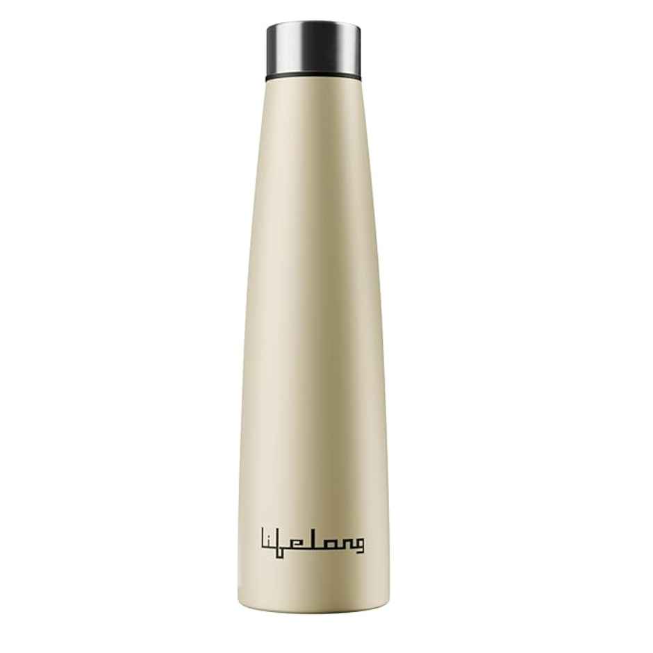 Lifelong Single wall bottle with Steel lid | 900 ml