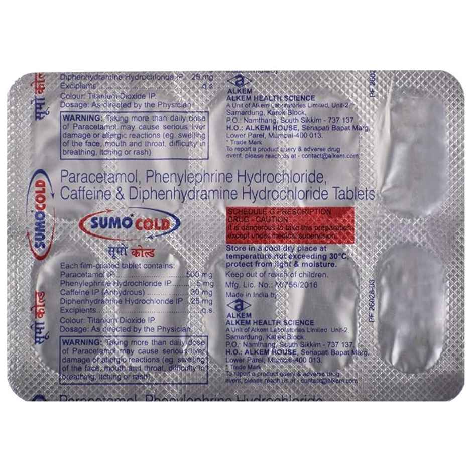Sumo Cold Tablet