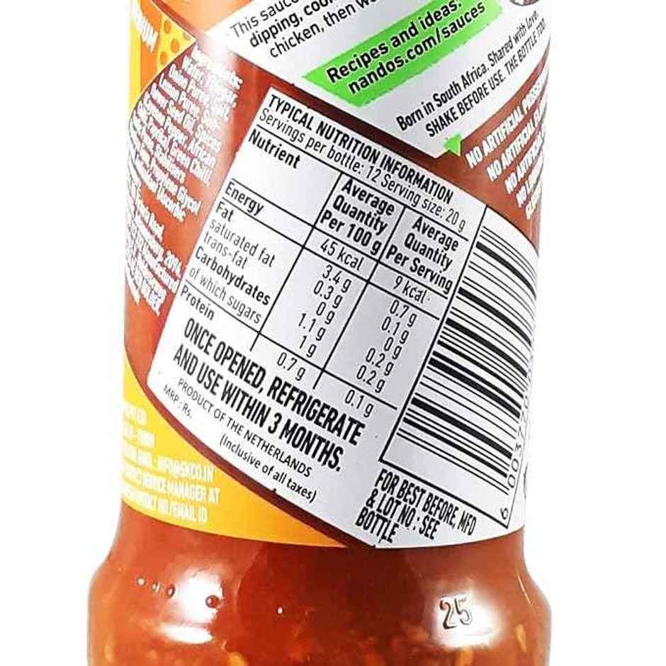 Nando's Peri Peri Chilli Sauce - Medium