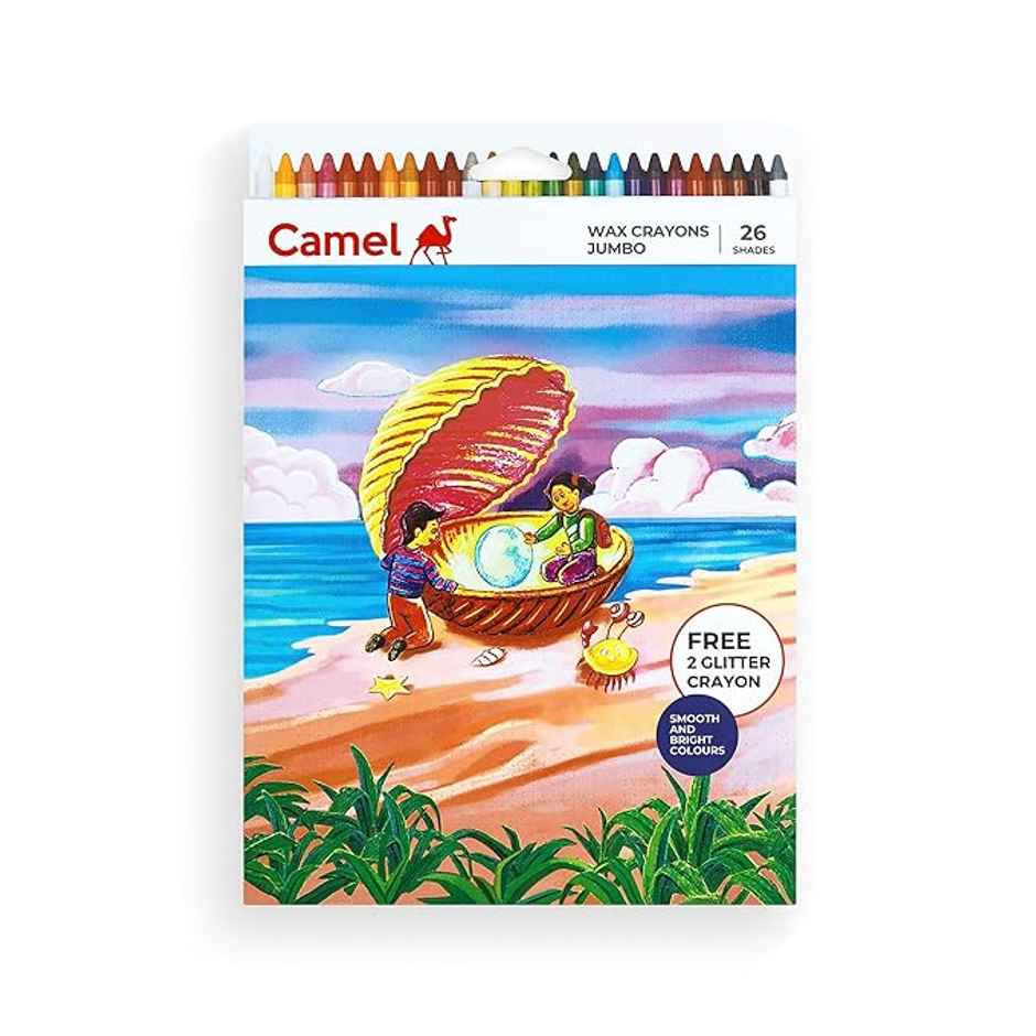Camel Wax Jumbo Crayons 26 Shades