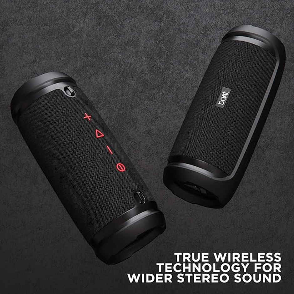 boAt Stone 1500 40W Portable Wireless Speaker with Roaring Sound | Dual EQs | Type-C | Active Black
