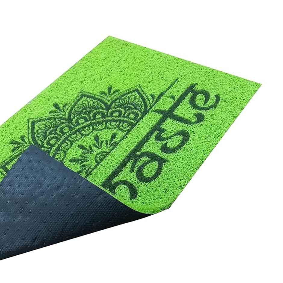 Status Green Pvc Mat 38 Cm x 58 Cm - Namaste
