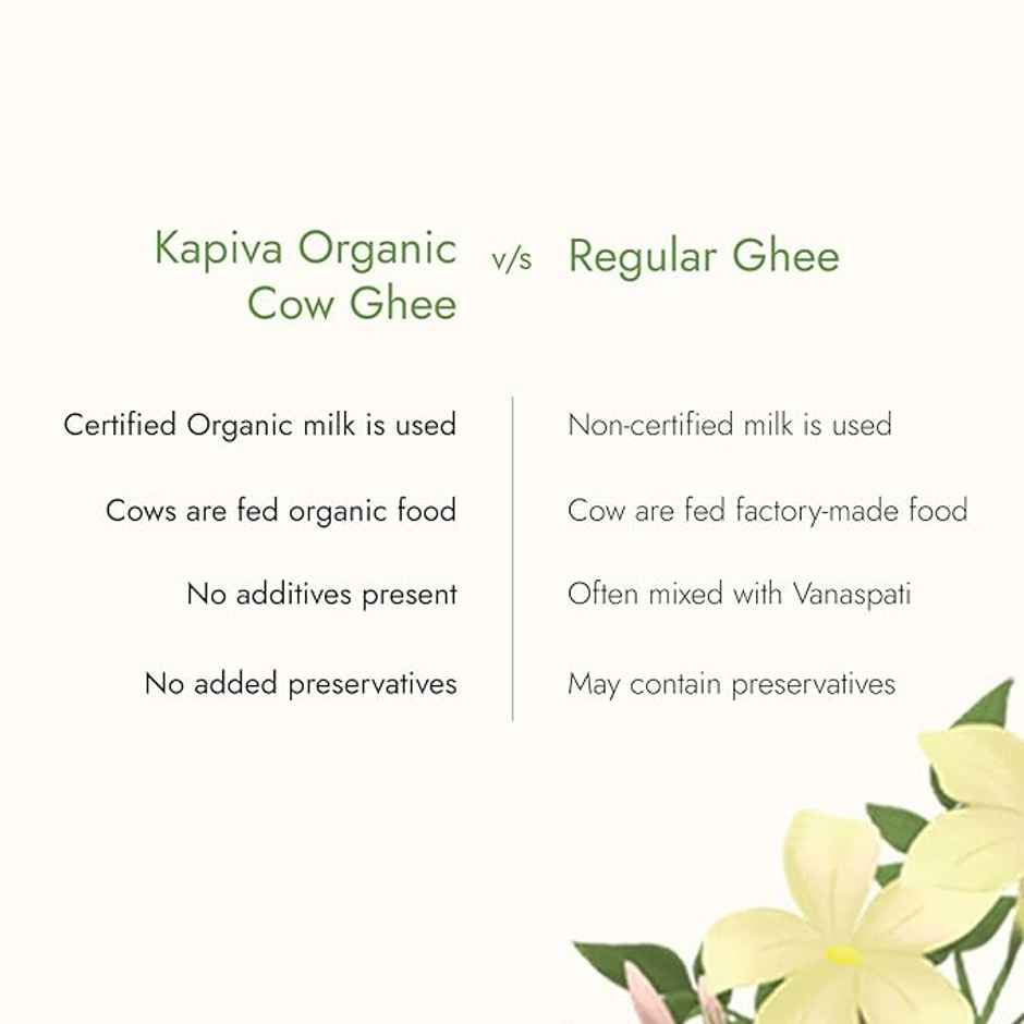 Kapiva Organic Cow Ghee