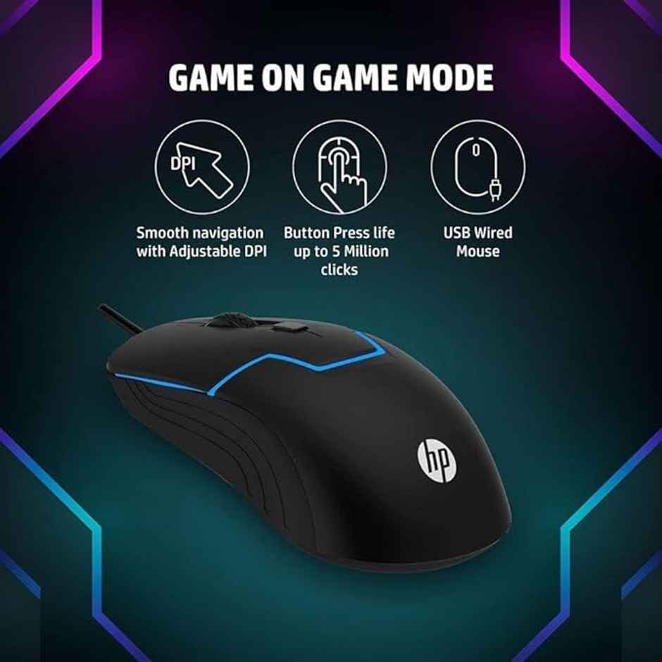 HP M100 Gaming Mouse | Black