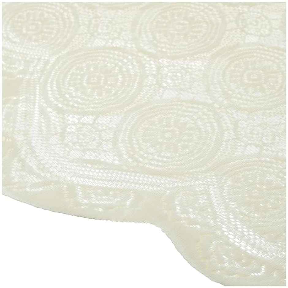 Kuber Industries Cotton Geometric 5 Seater Sofa Cover Set|6 Pieces Arms Cover|Pack of 16 (Cream)