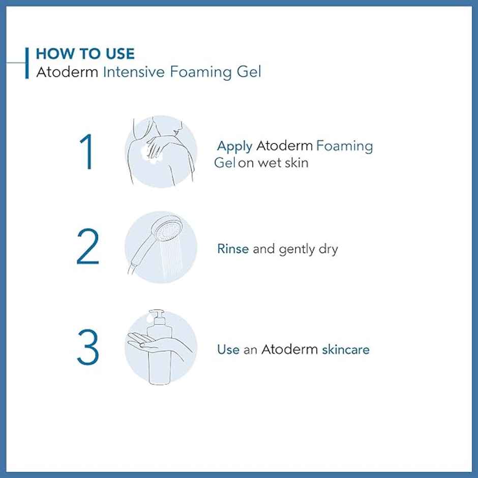 Bioderma Atoderm Intensive Moussant Face and Body Wash Gel