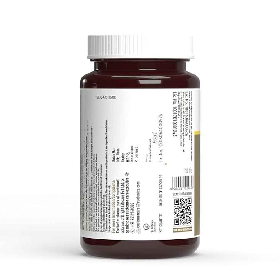 TrueBasics Omega 3 Triple Strength Fish Oil Capsule