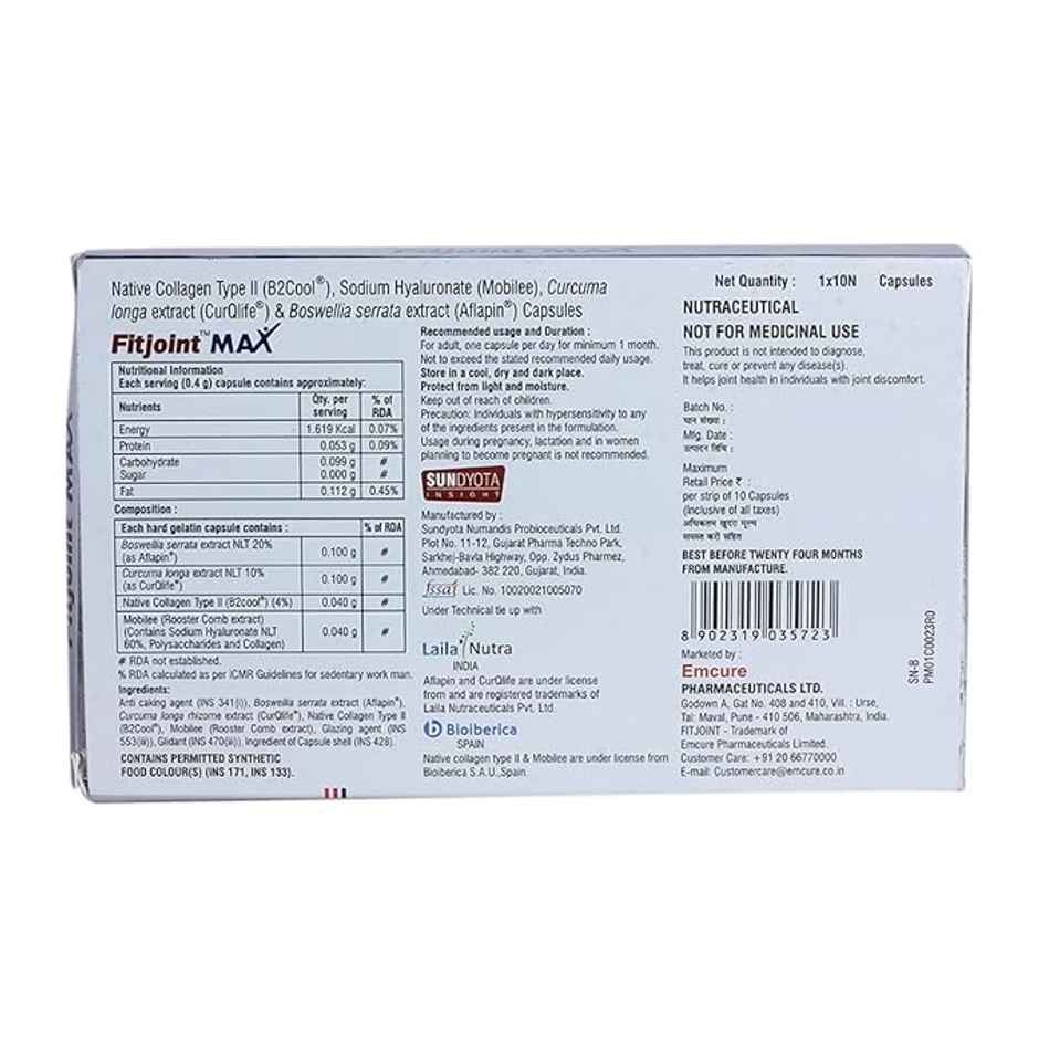 Fitjoint Max Capsule