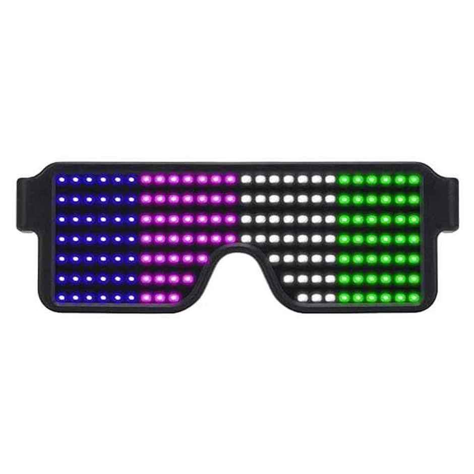 Desidiya Led Glow Glasses For Party, Usb Rechargeable Light Glasses For Concerts & Nightclubs