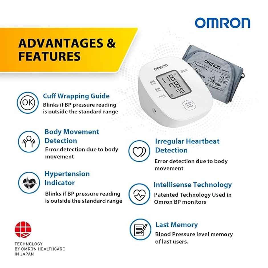 Omron HEM 7121J BP Monitor