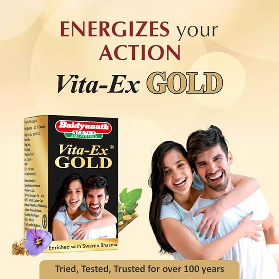 Baidyanath Vita Ex Gold Plus Capsule