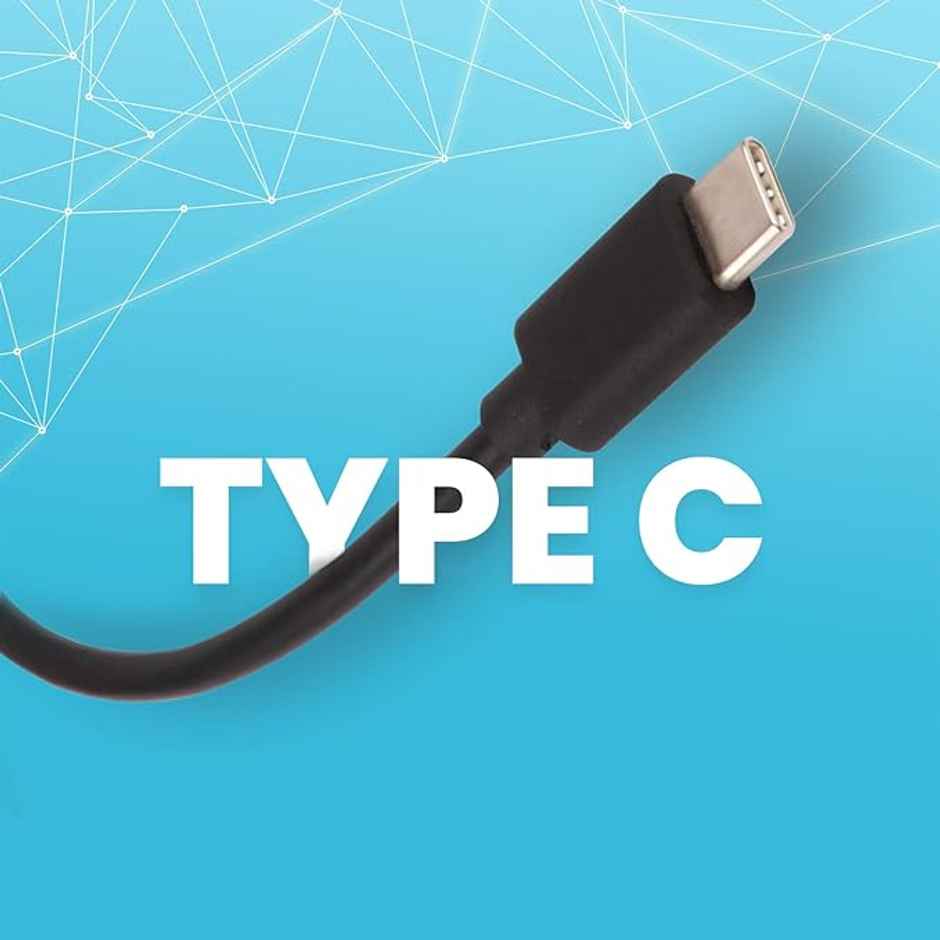 Zebronics Zeb-Cte100 Type C To Rj45 Ethernet Lan Adapter, Up To 1000 Mbps, For Windows/Mac/Linux