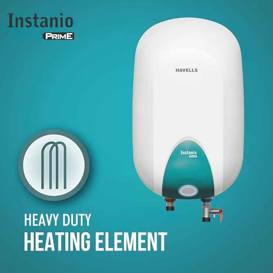 Havells Instanio Prime 25 Litre Storage Water Heater (White Blue)