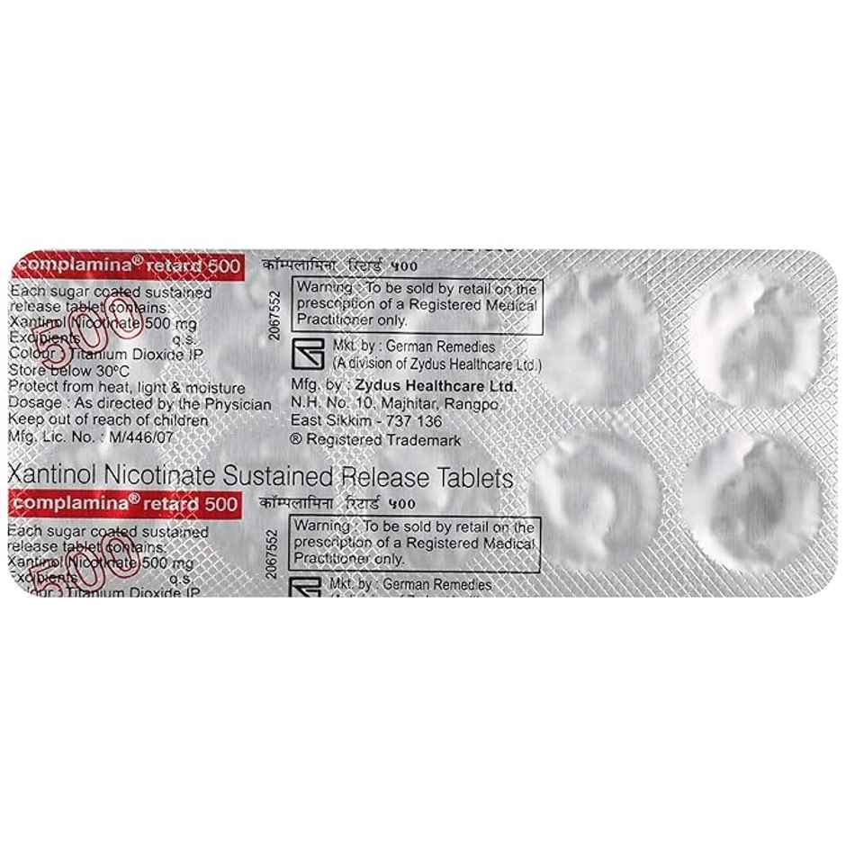Complamina Retard 500 Tablet SR