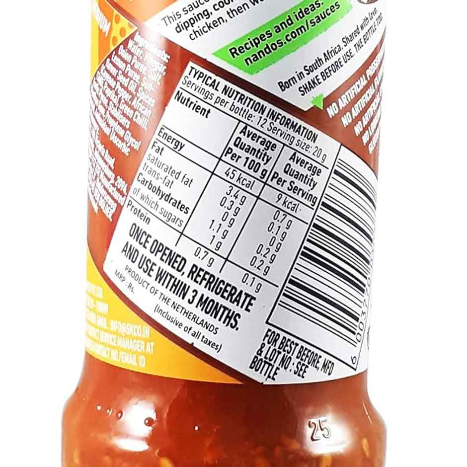 Nando's Peri Peri Chilli Sauce - Medium