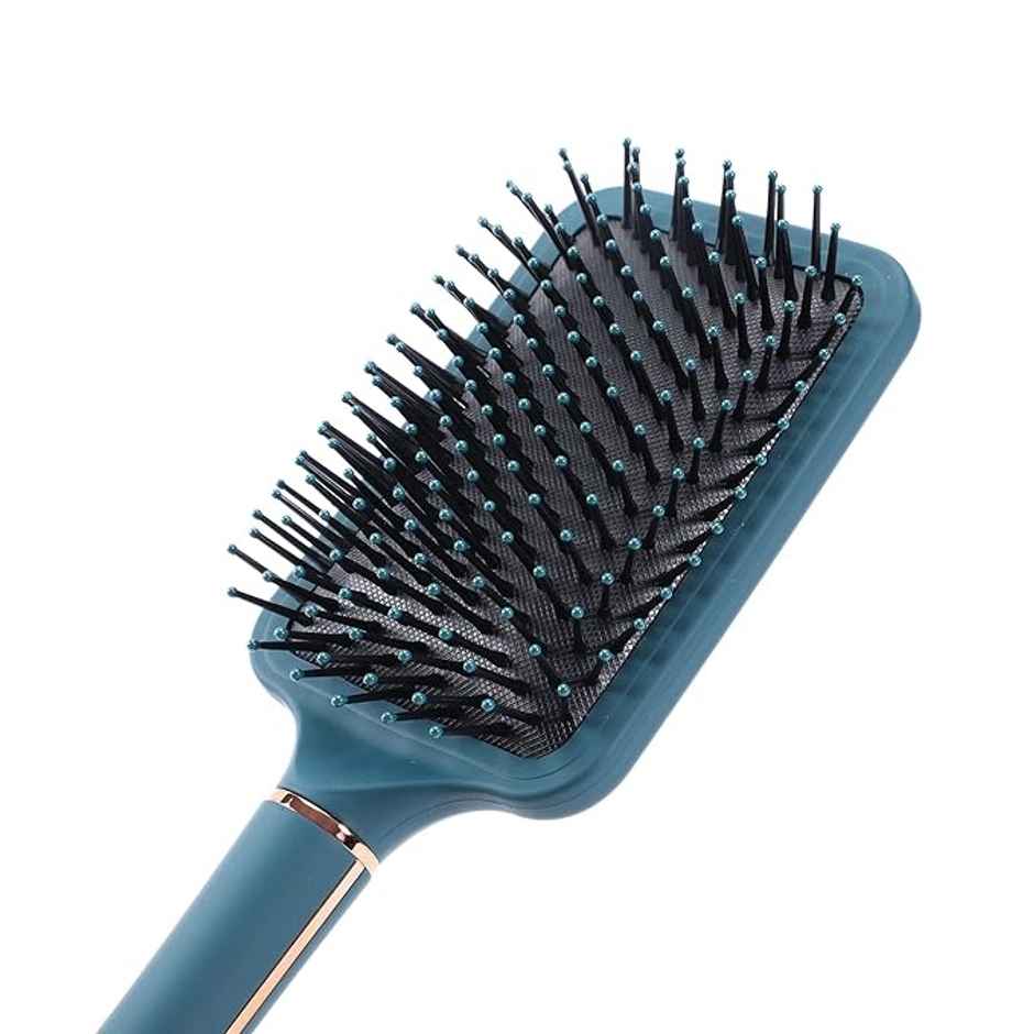 Midazzle Premium Classic Blue And Rose Gold Paddle Hair Brush | MIHB0017