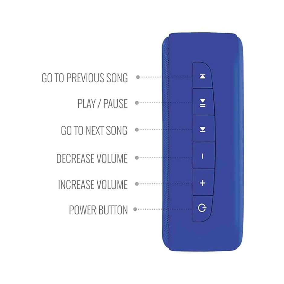 Saregama Carvaan Mini 2.0 | Music player | Bluetooth|FM|AM|AUX - Regal Blue