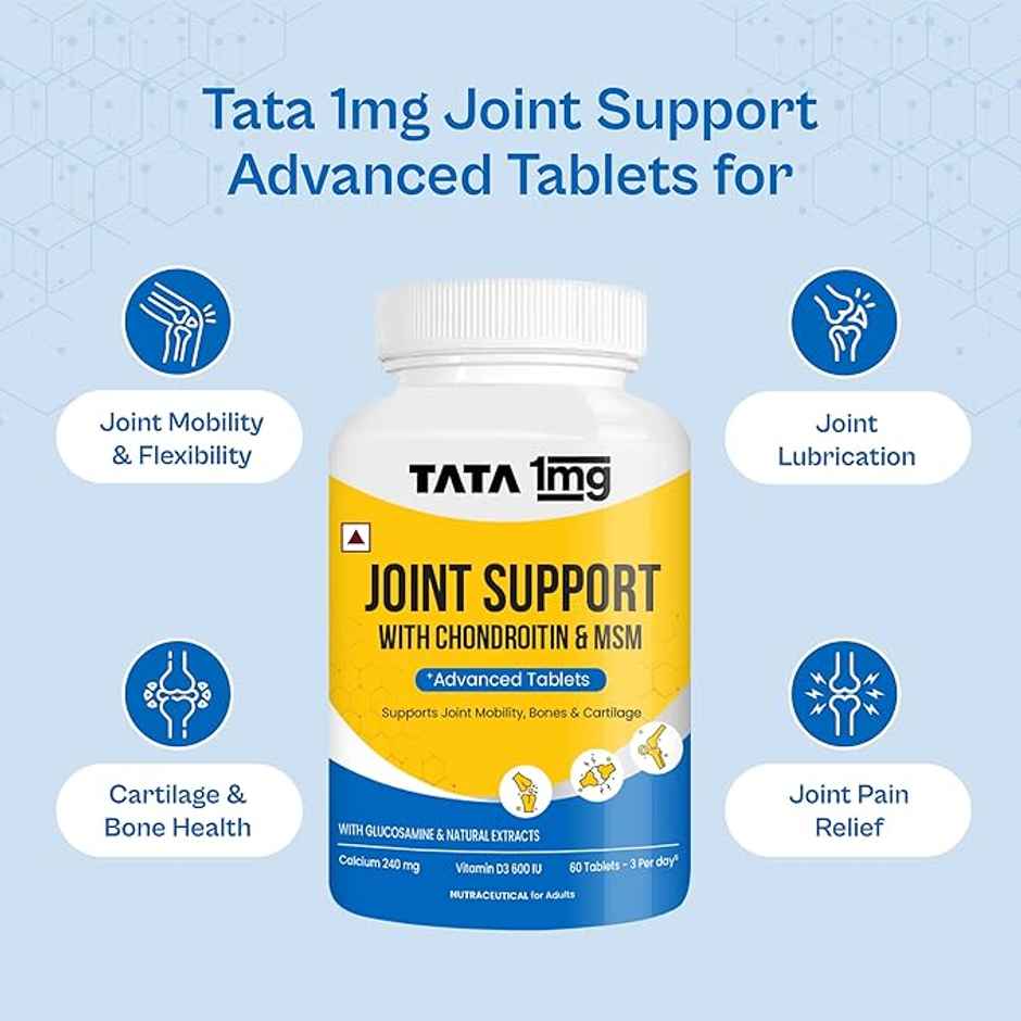 Tata 1mg Joint Support Advanced Tablet Pack Of 60 Tablets
