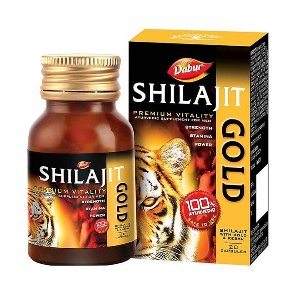 Dabur Shilajit Gold Capsule 20