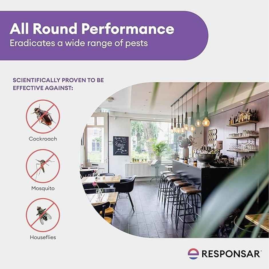 Bayer Responsar Cockroach, Mosquito & Housefly Control | Professional Strength Pest Control