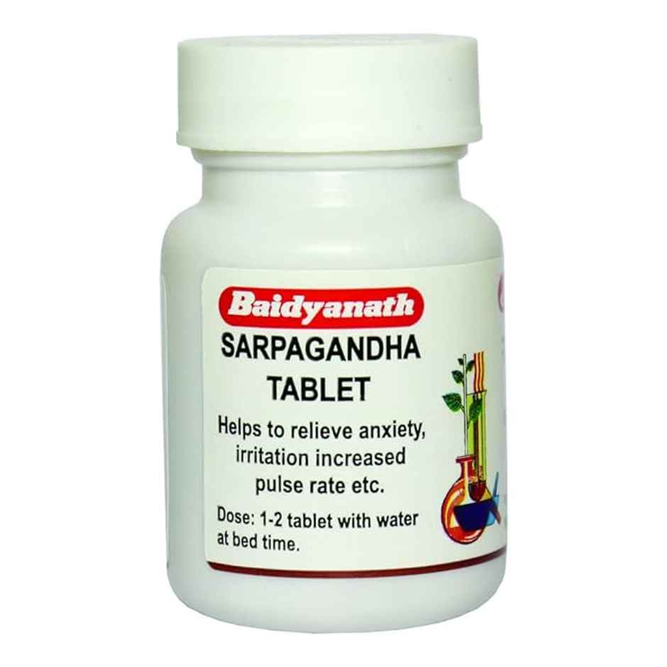 Baidyanath (Jhansi) Sarpagandha Tablet