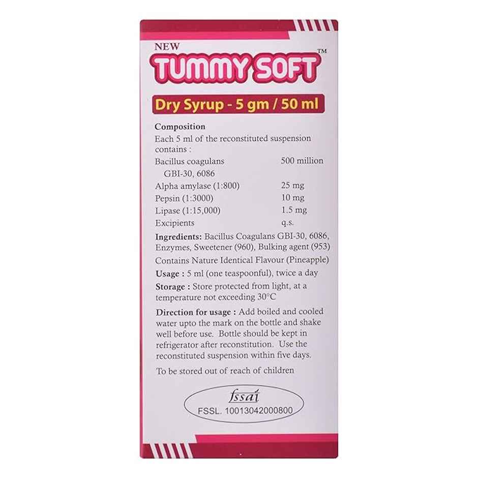 Tummy Soft Dry Syrup