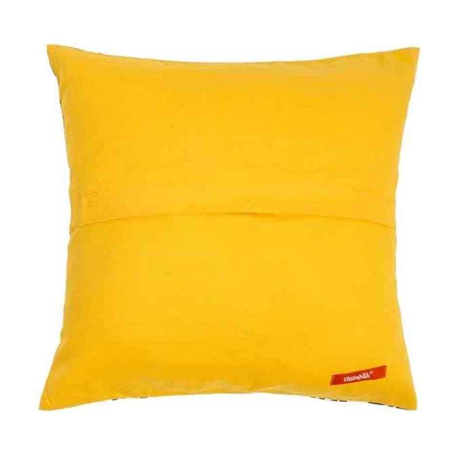 Chumbak Live Slow Printed Cushion Cover