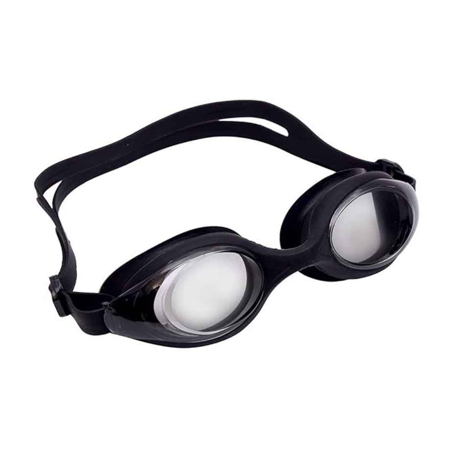 Arrowmax Swimming Goggles Silicone Strap-Black