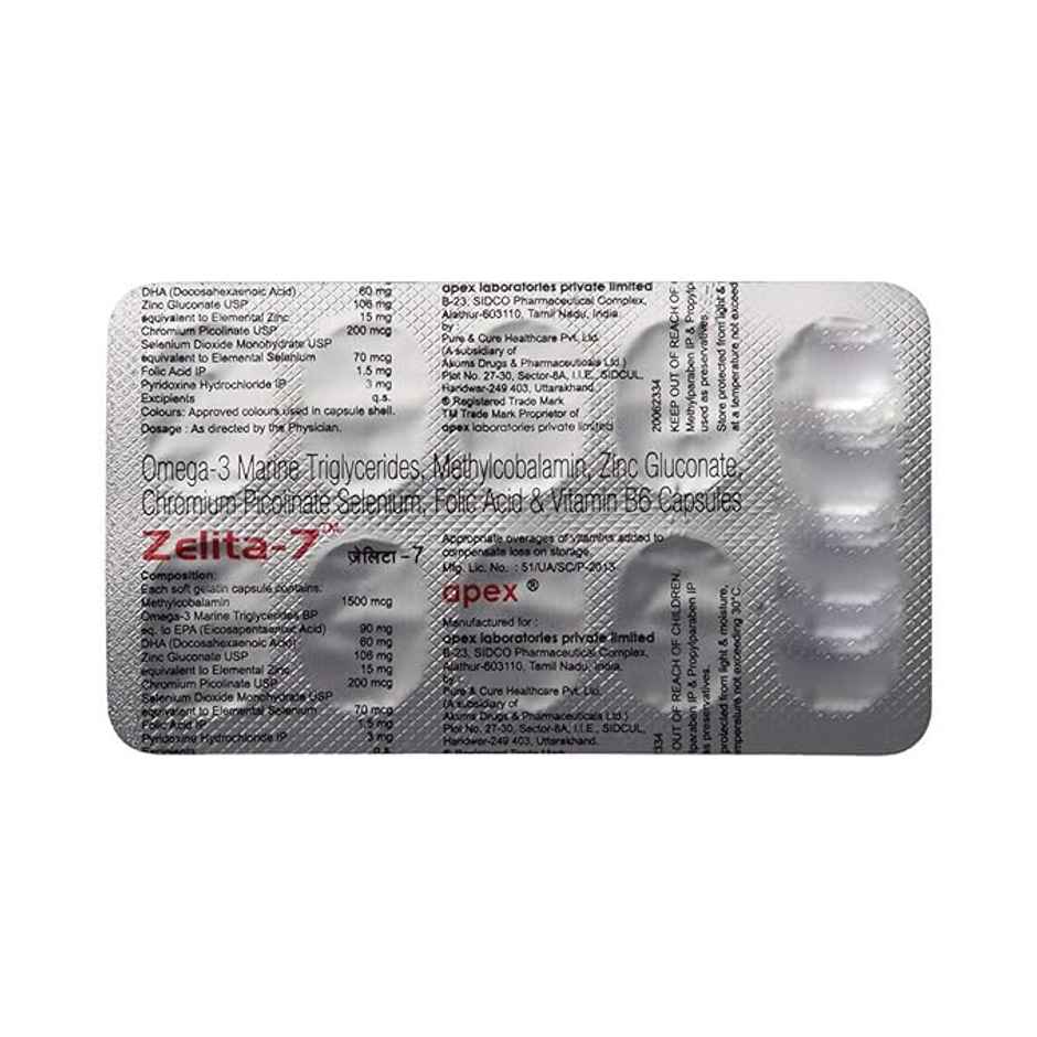 Zelita-7 Soft Gelatin Capsule