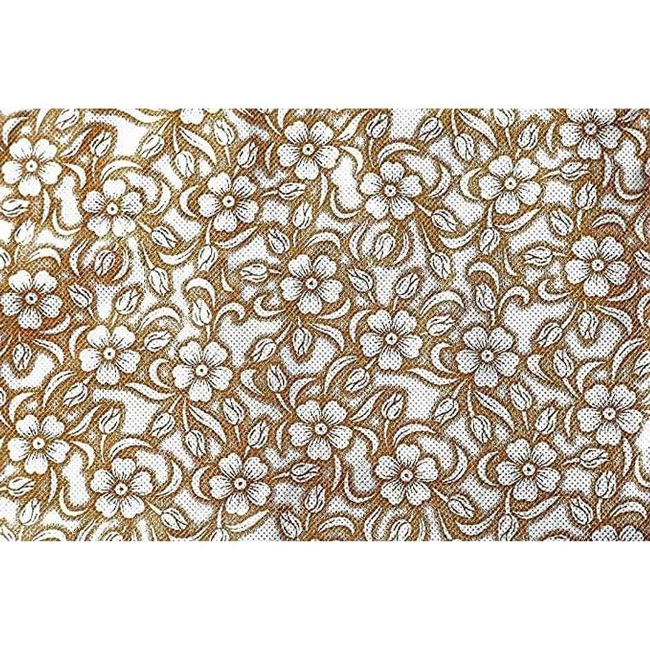 Perpetual Saree Organizer for Wardrobe | Foldable Saree Covers with Zip | Beige | Pack of 5