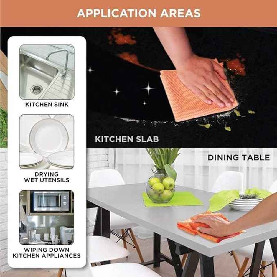 Scotch-Brite Microfiber Kitchen Wipe Combo