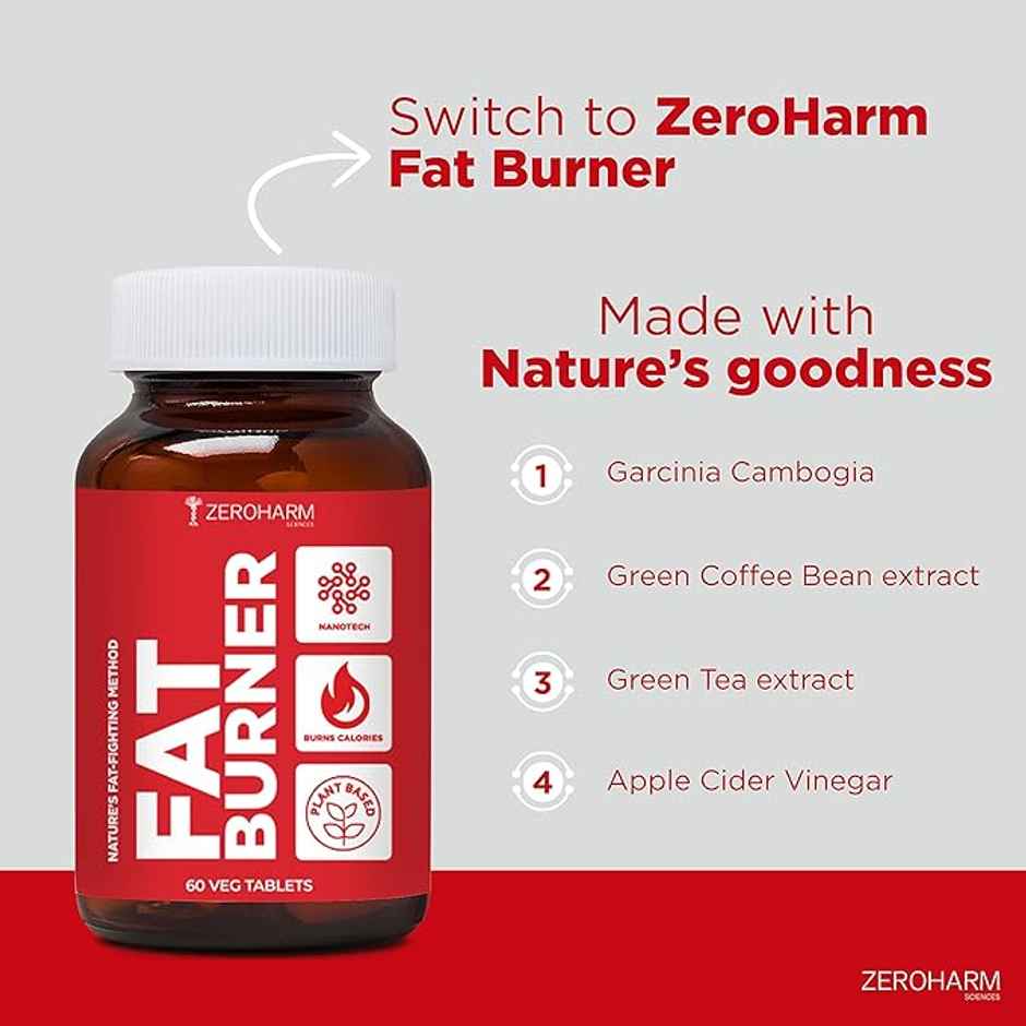 Zeroharm Fat Burner 60 pcs